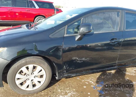 2012 Honda Civic Lx из США, поврежденный, VIN 2HGFB2F51CH571520